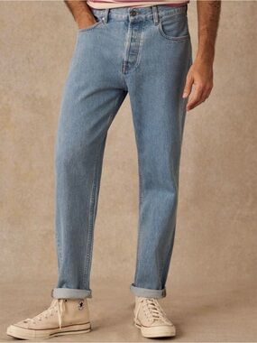 NWT OCTOBRE Wrigley Jeans Faded Denim